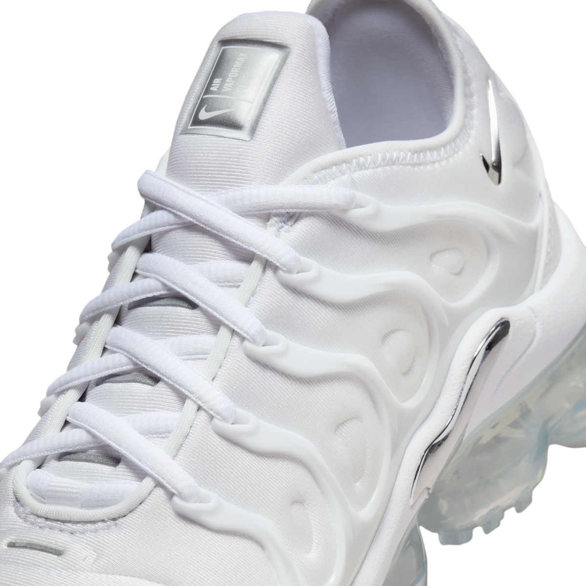 Nike Air VaporMax Plus White Chrome (Women's) | FQ8895-100