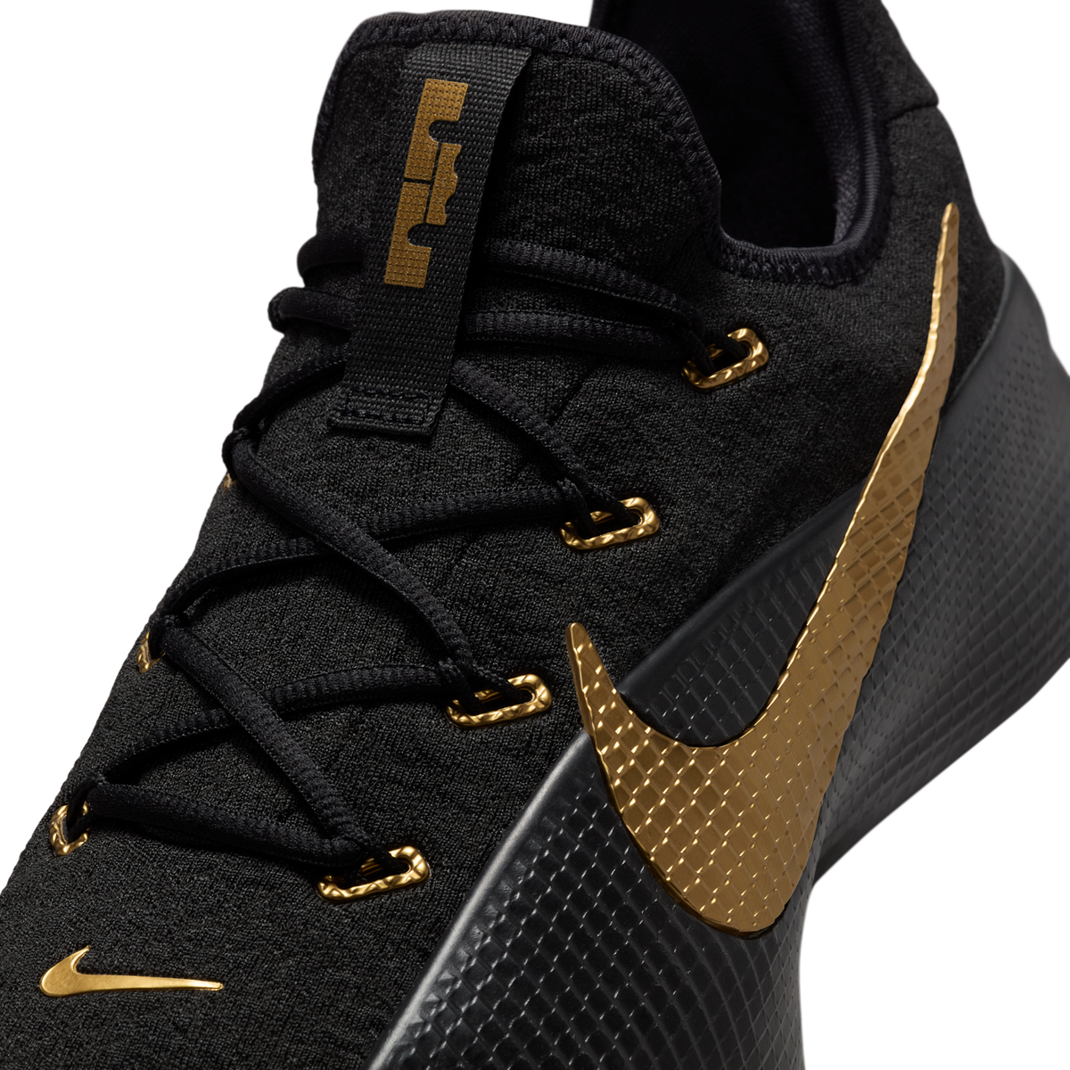 Nike LeBron TR 1 Black Metallic Gold | FJ6151-004
