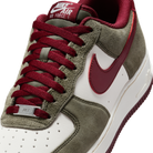Nike Air Force 1 Low '07 LV8 Cargo Khaki Pale Ivory Dark Team Red