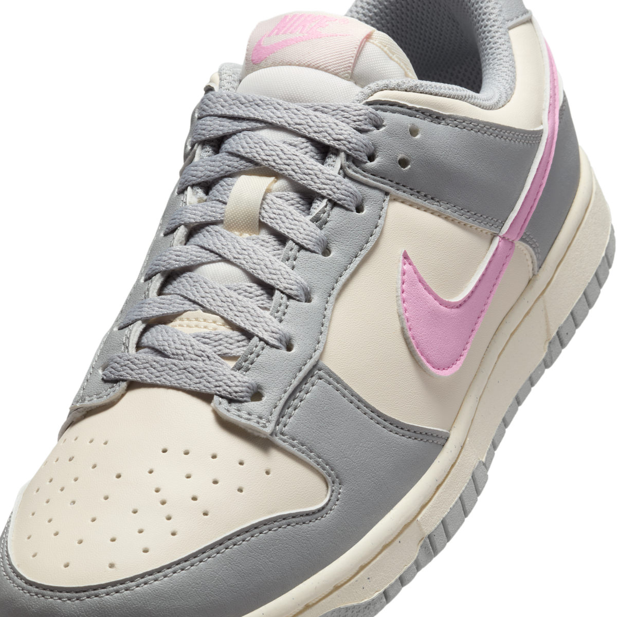 Nike Dunk Low Next Nature Light Smoke Grey Pink Rise (Women's) | DD1873-002