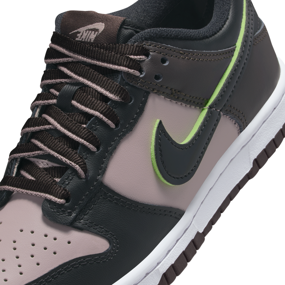 Nike Dunk Low SE Particle Rose Velvet Brown Black (GS) | HQ1957-600