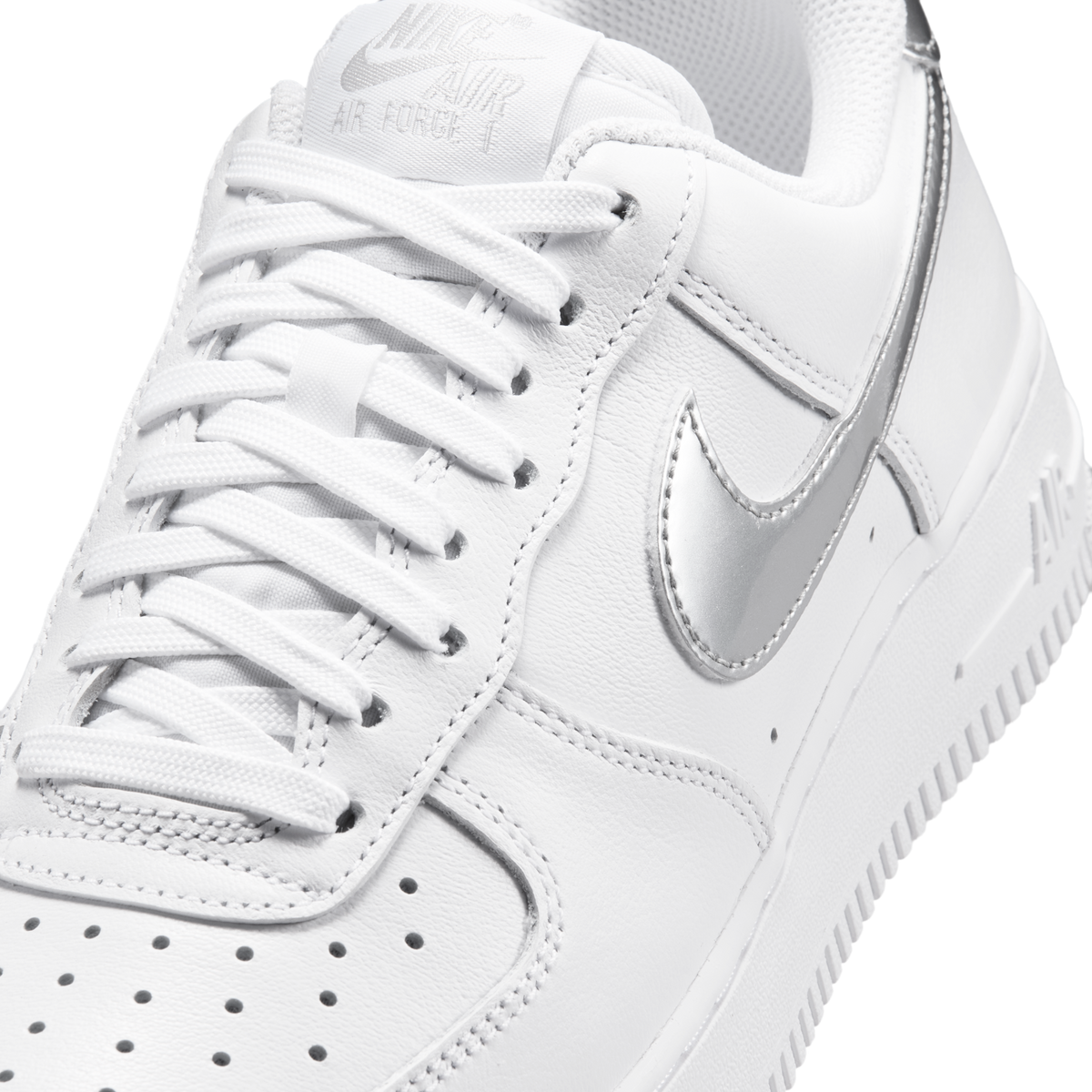Nike Air Force 1 Low '07 SE White Metallic Silver (Women's)