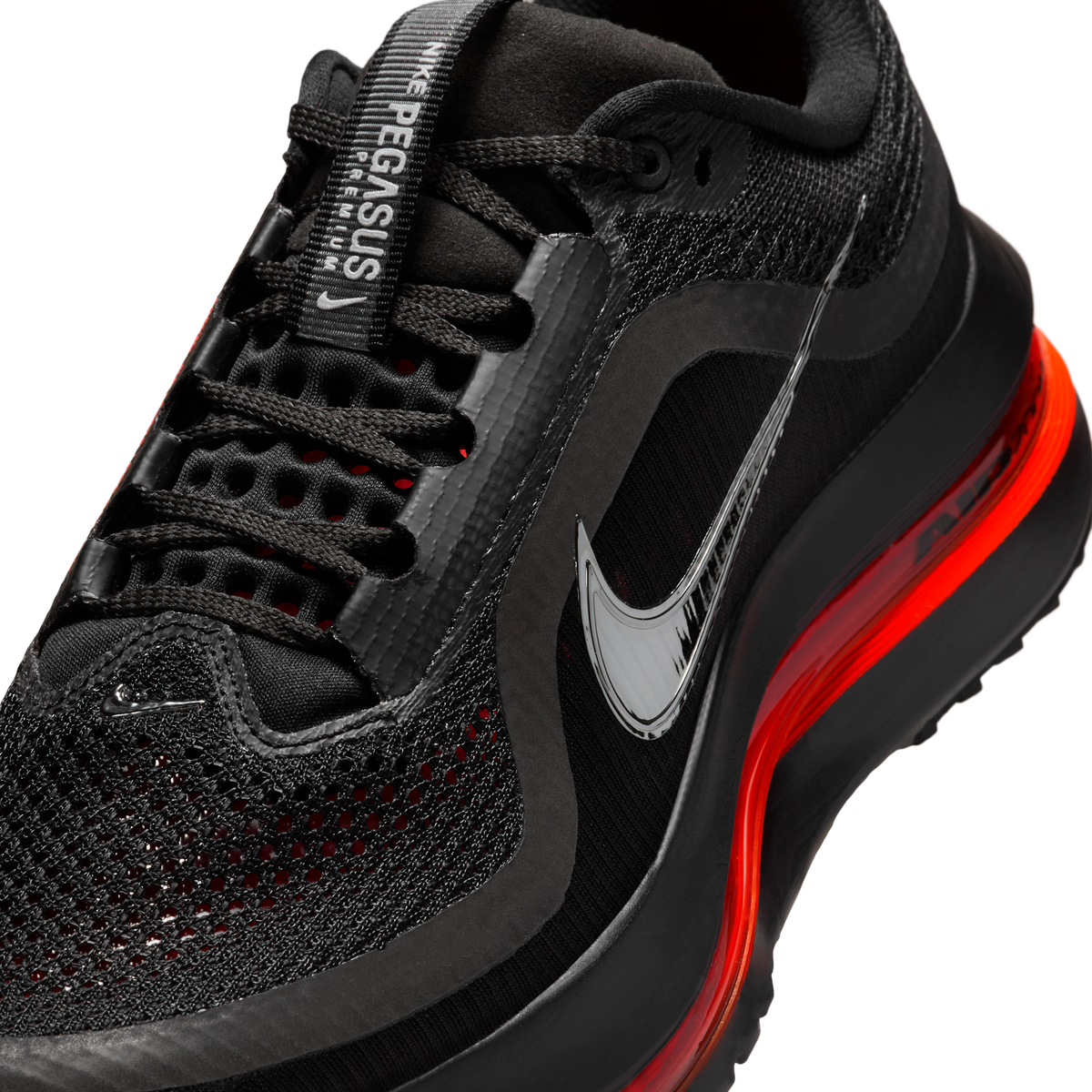 Nike Air Zoom Pegasus Premium Black Bright Crimson (Women's) | HQ2593-003