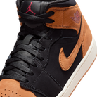 Jordan 1 Mid SE Black Flax