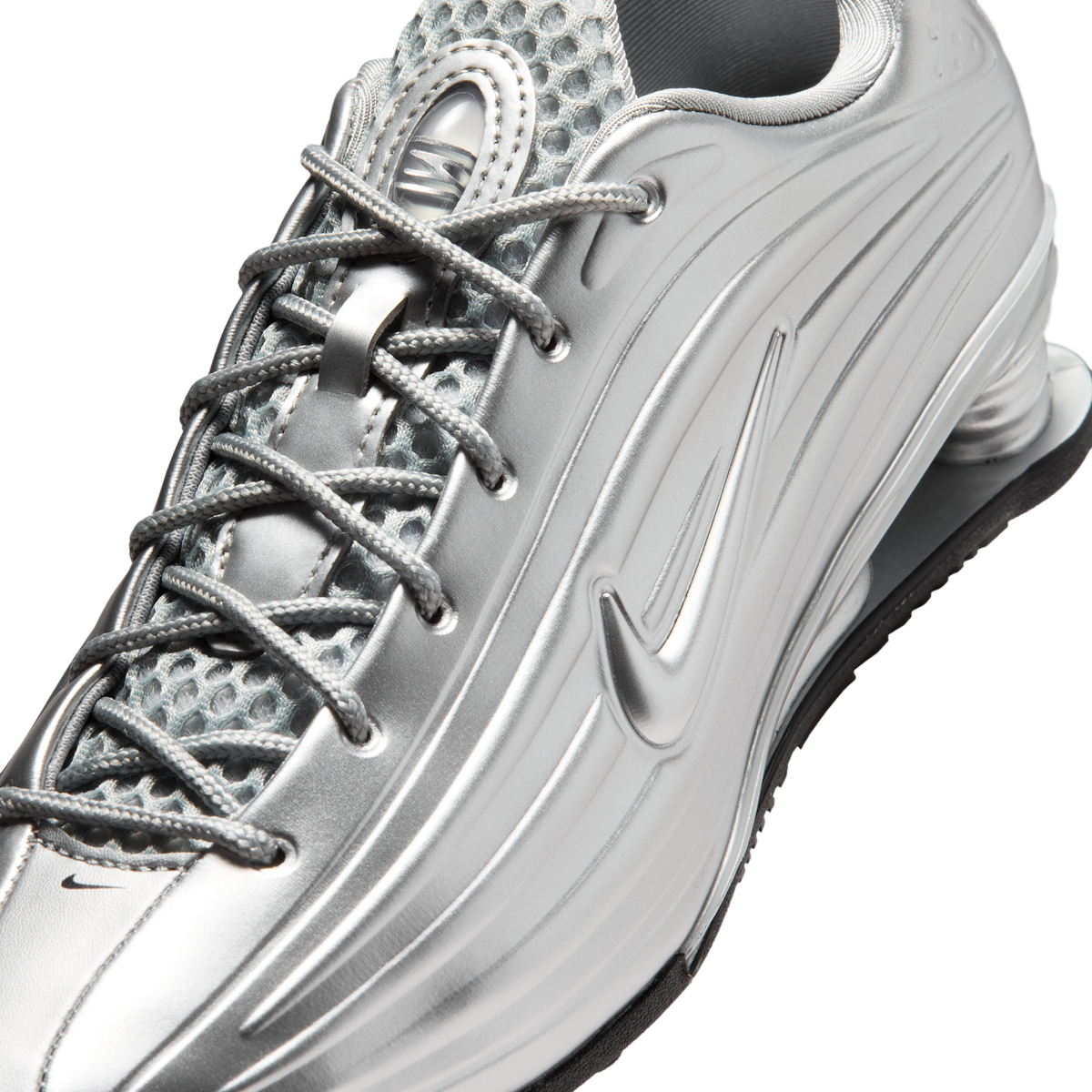 Nike Shox Z Metallic Silver Black (Women's) | IO7843-002