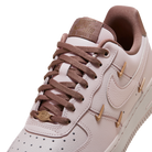 Nike Air Force 1 '07 LX CN Pink Oxford Gold Mini Swooshes (Women's)