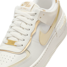 Nike Air Force 1 Shadow Sail Coconut Milk Metallic Gold (Women's)