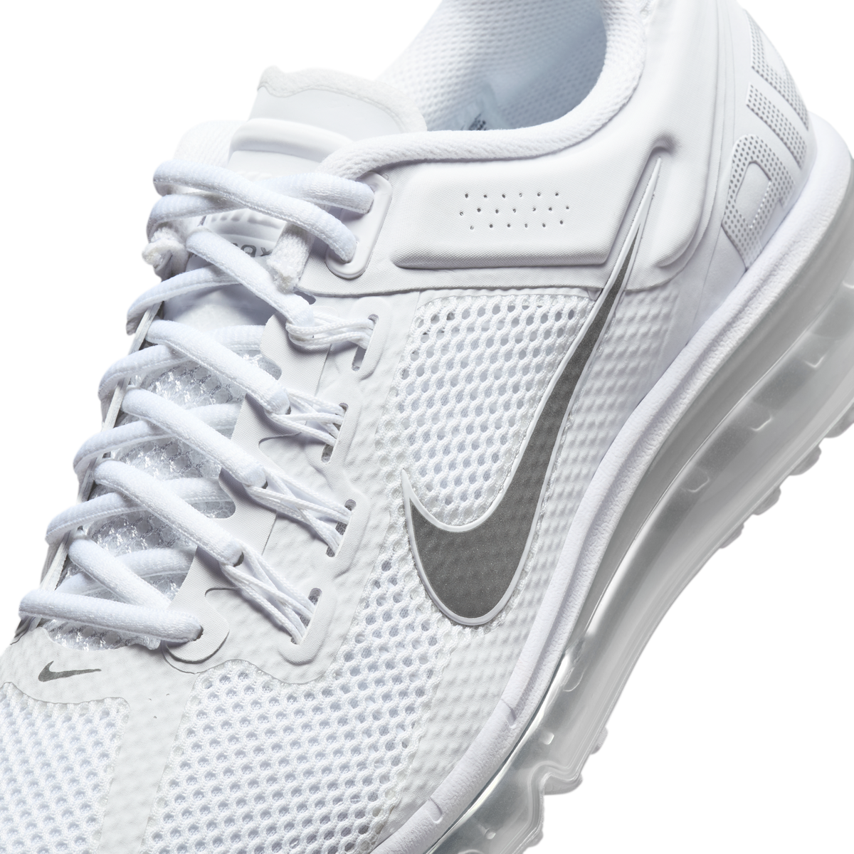 Nike Air Max 2013 White Metallic Slver