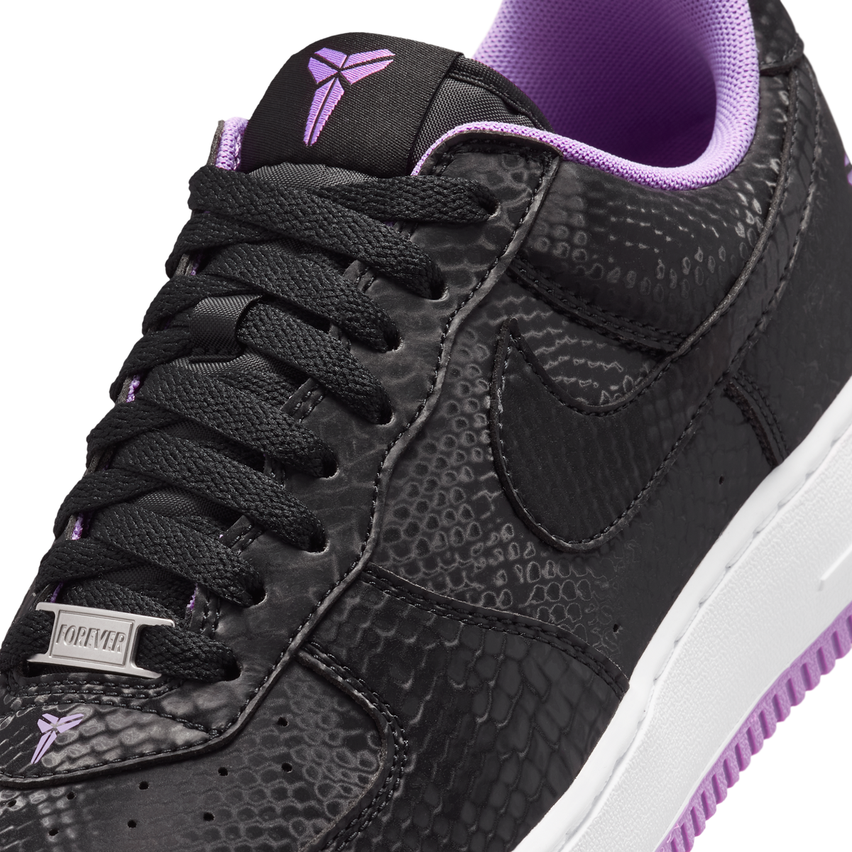 Nike Air Force 1 Low Kobe Bryant Forever Black Purple Stardust