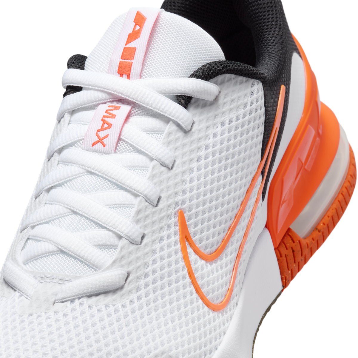 Nike Air Max Alpha Trainer 6 White Black Safety Orange | FQ1833-109