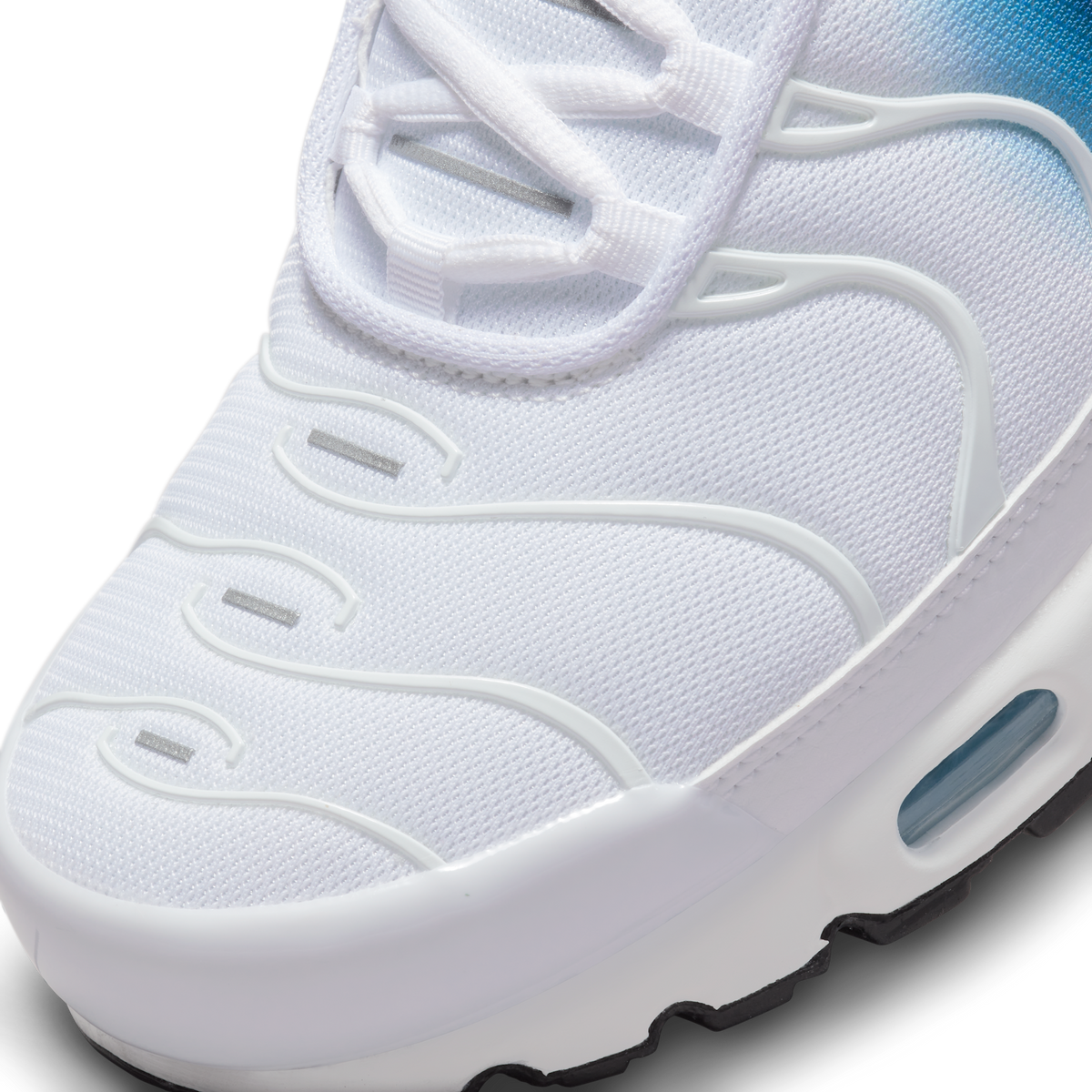 Nike Air Max Plus Spray Paint Swoosh White Blue | DX8962-100