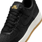 Nike Air Force 1 Low '07 Black Ostrich Gum (Women's)