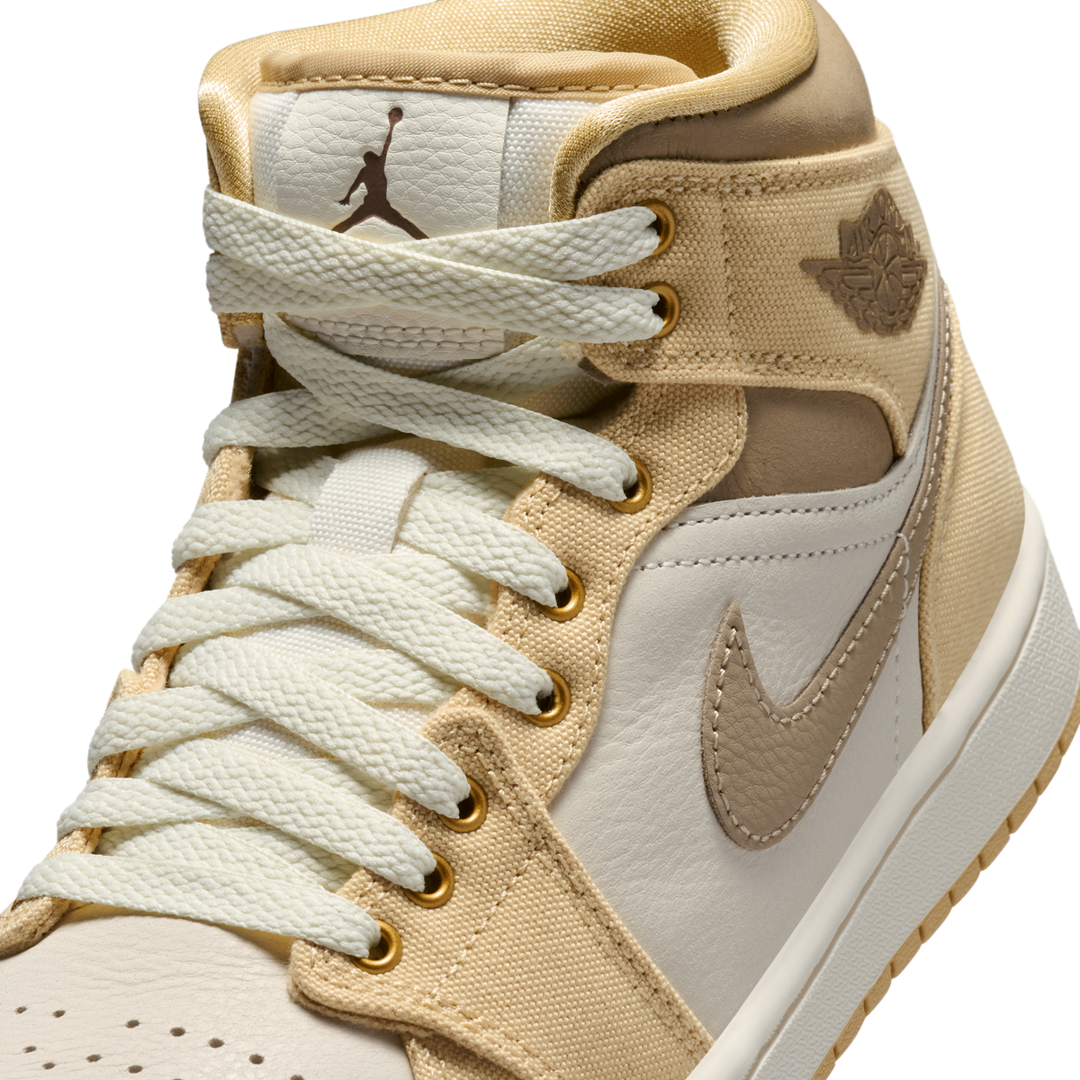 Jordan 1 Mid Khaki Sesame (Women's)