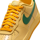 Nike Air Force 1 Low Patent Leather Topaz Gold Pine Green