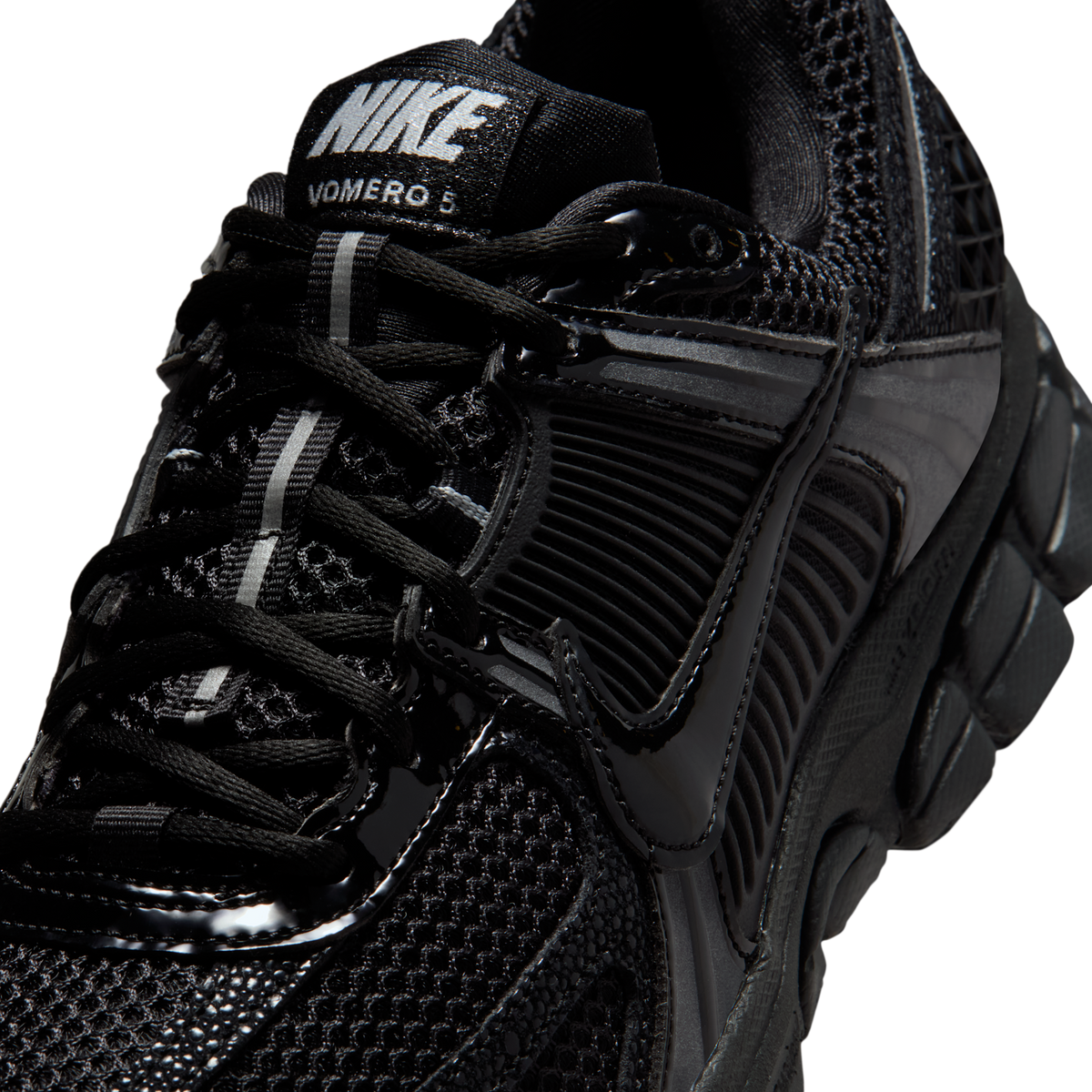 Nike Zoom Vomero 5 Black Patent (Women's)