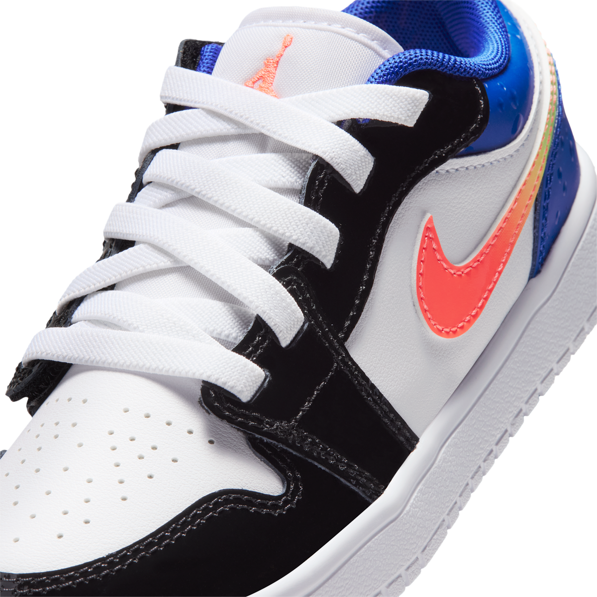 Jordan 1 Low ALT SE White Black Royal Bright Mango (PS)