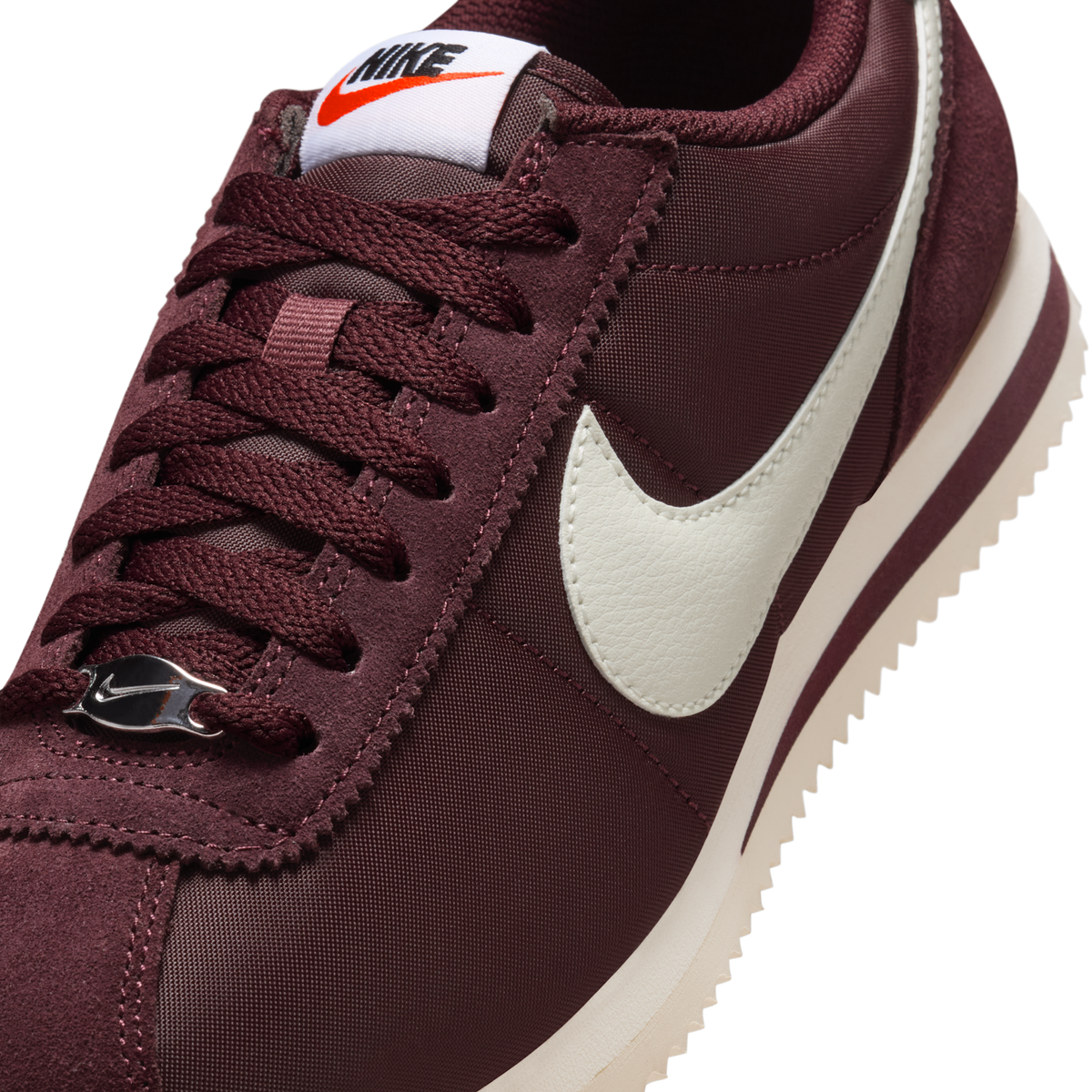 Nike Cortez Textile Burgundy Crush Sail (Women's)