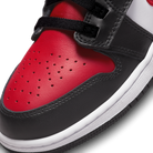Jordan 1 High FlyEase Black White Fire Red (GS)