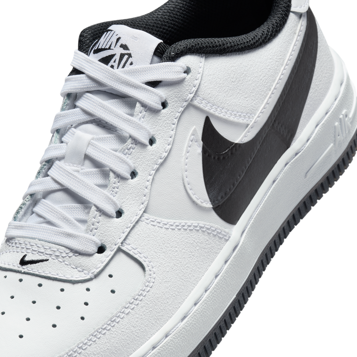 Nike Air Force 1 Low LV8 4 White Black (GS)