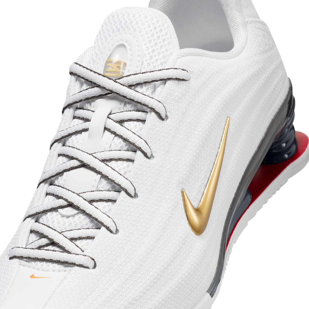 Nike Shox Z White Metallic Gold (Women's) | HQ7540-100