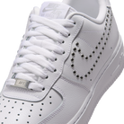 Nike Air Force 1 Low '07 LV8 Triple White Metallic Silver (Women's)