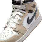 Jordan 1 Mid White Off Noir Rattan (GS)