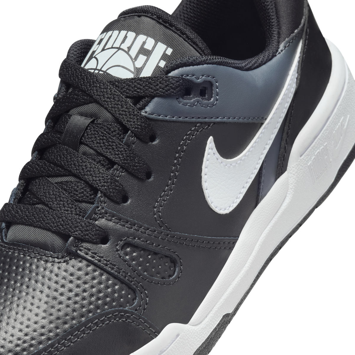 Nike Full Force Low Black Anthracite Sail White (GS)