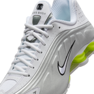 Nike Shox R4 White Metallic Silver Volt (Women's) | AR3565-102