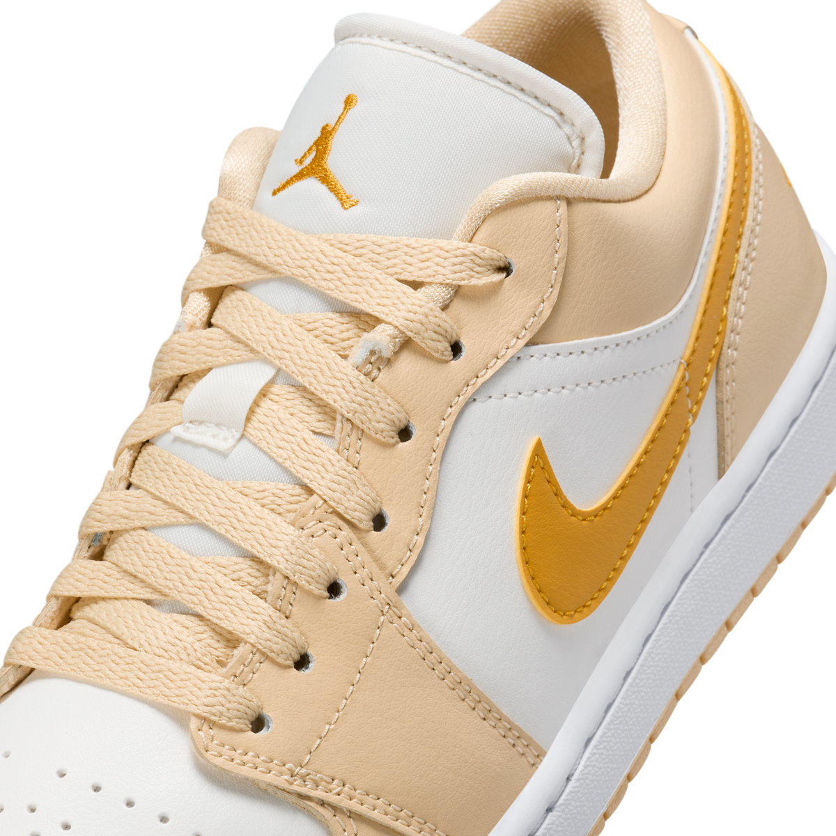 Jordan 1 Low Sail Yellow Ochre (Women's)