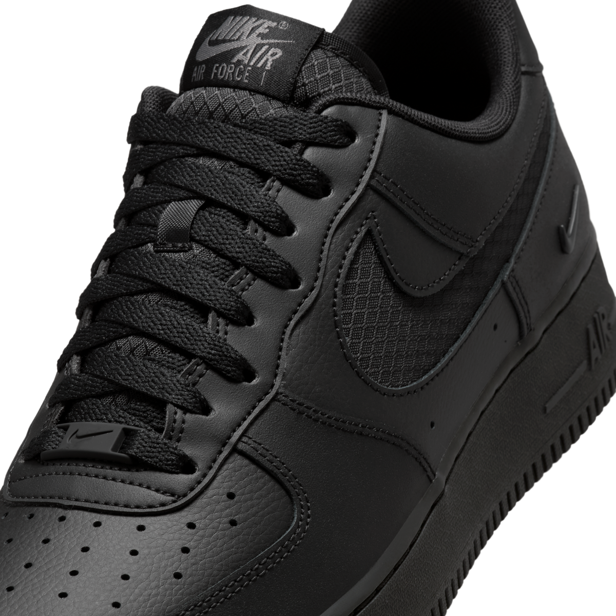 Nike Air Force 1 Low SE Triple Black Ripstop