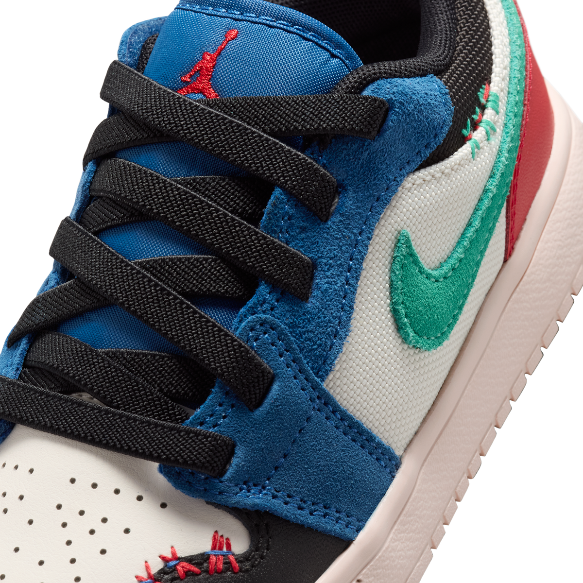 Jordan 1 Low ALT SE True Blue Red Kinetic Green (PS)