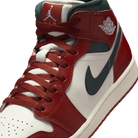 Jordan 1 Mid Redstone Midnight Green