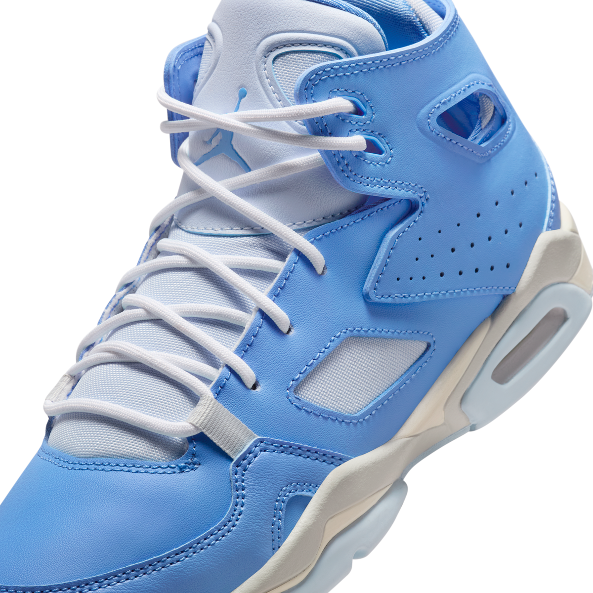 Jordan Flight Club '91 Legend Blue Pure Platinum Sail Hydrogen Blue (GS)