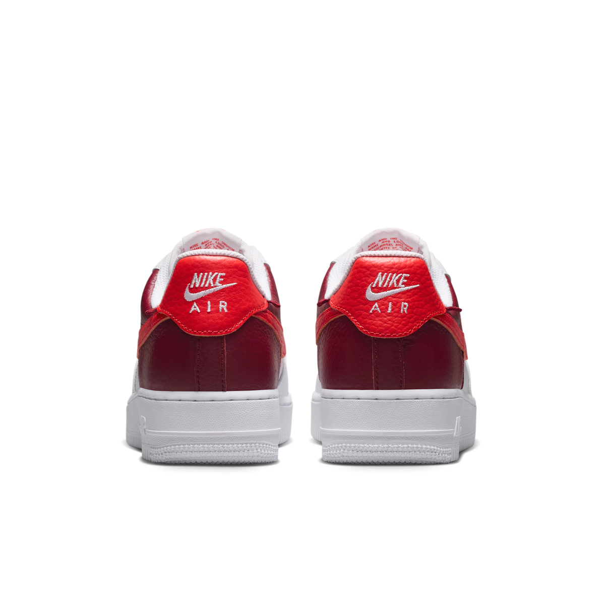 Nike Air Force 1 Low '07 White Light Crimson Gold Charm Bracelet (Women's)
