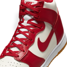 Nike Dunk High Sail Gym Red Gum (Women's) | DD1869-114