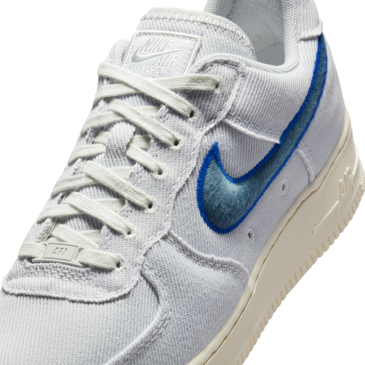 Nike Air Force 1 Low Canvas Photon Dust Game Royal Pale Ivory Smokey Blue