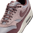 Nike Air Max 1 Essential PRM Cement Grey Burgundy Crush