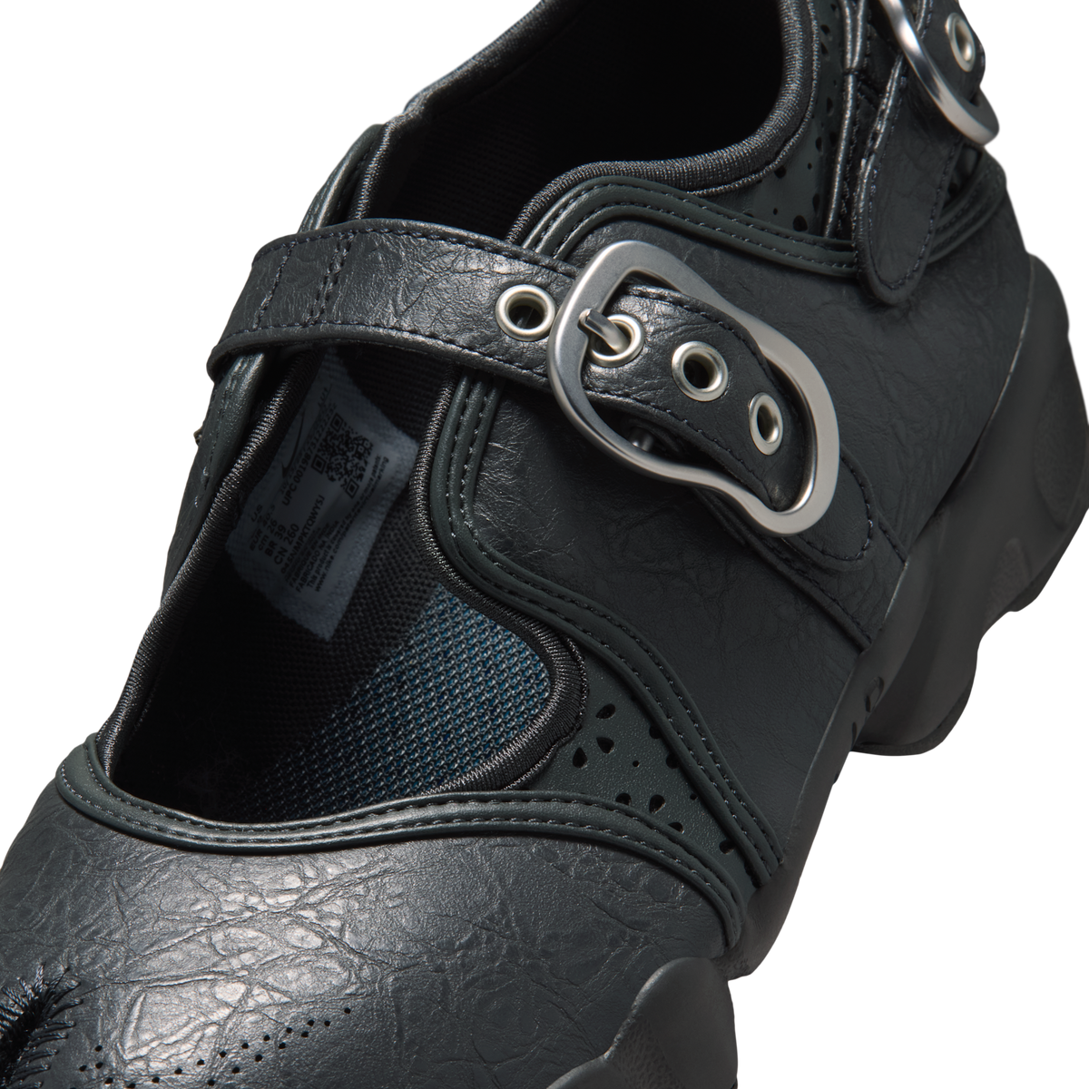 Nike Air Rift Leather Anthracite Metallic Silver (Women's) | IR5863-060