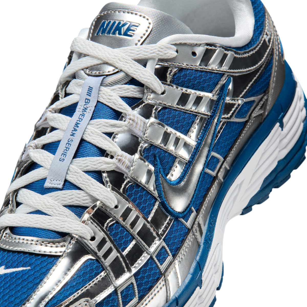 Nike P-6000 Court Blue Metallic Silver