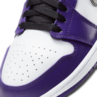 Jordan 1 Low Court Purple White