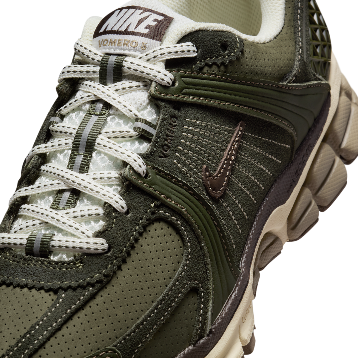Nike Zoom Vomero 5 Premium Medium Olive Baroque Brown (Women's)