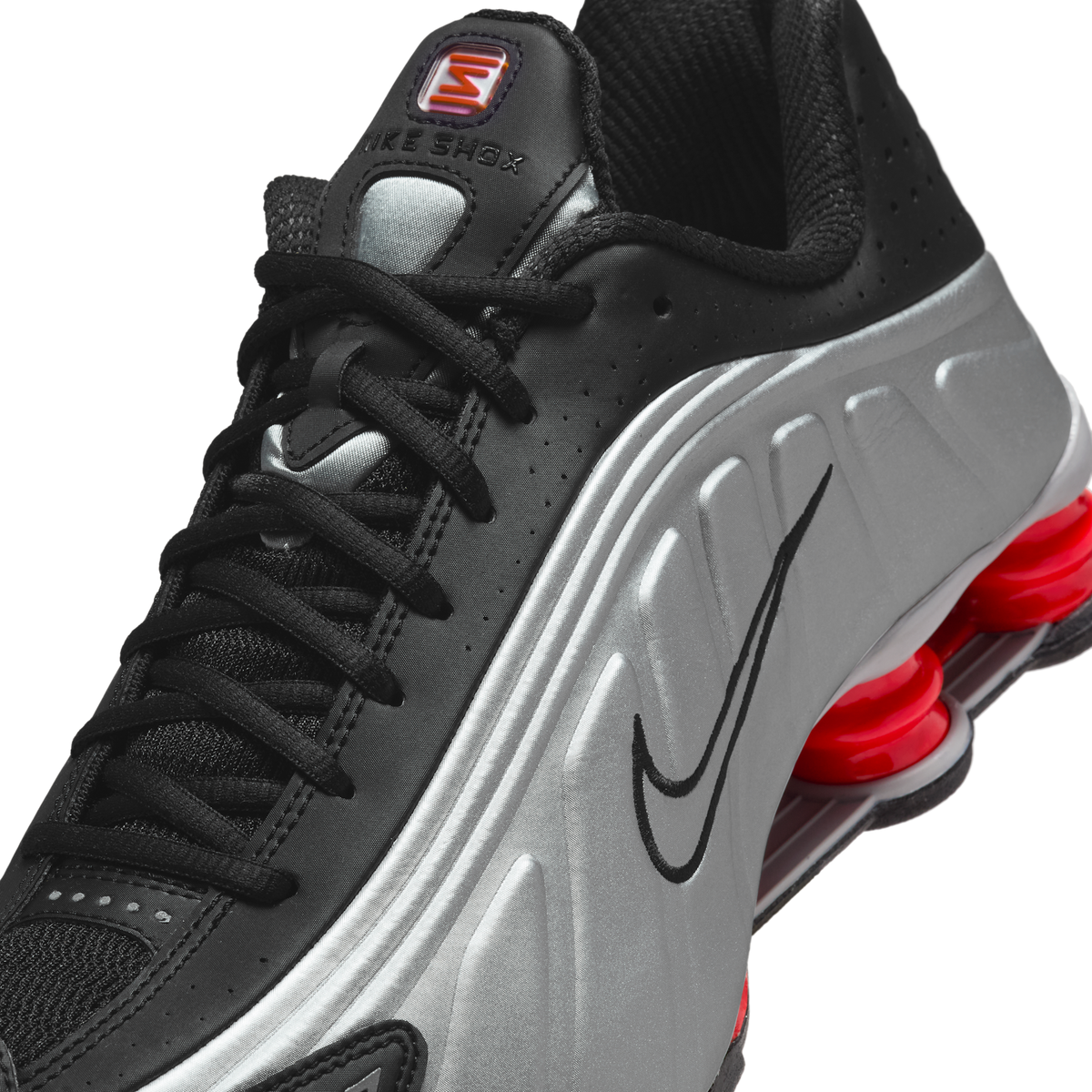 Nike Shox R4 Black Metallic Silver (2018/2024) | BV1111-008
