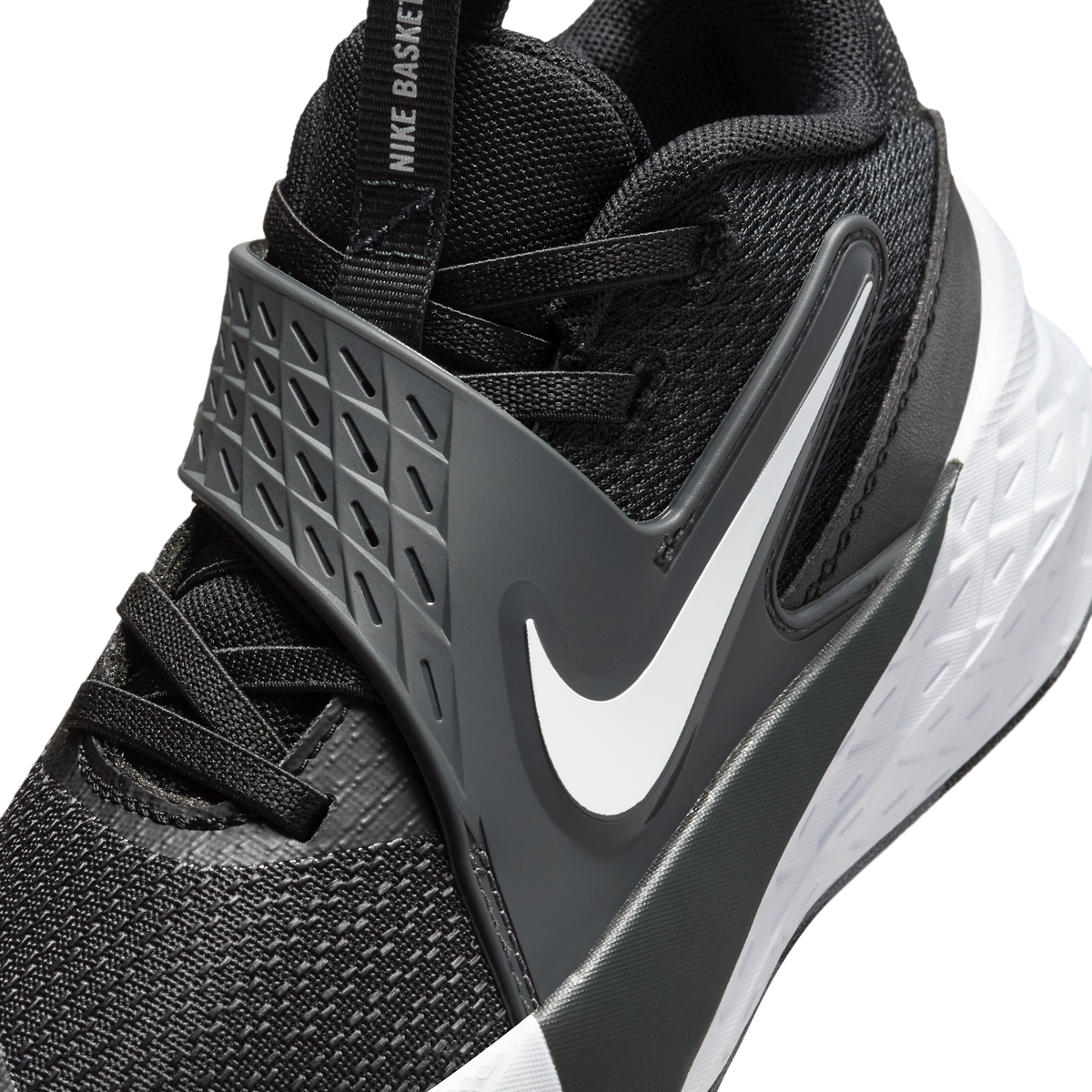 Nike Team Hustle D 12 Black Anthracite White (PS)