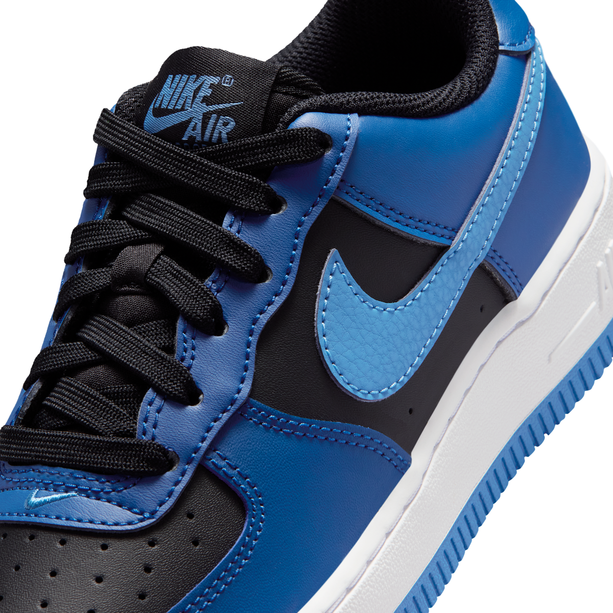 Nike Air Force 1 Low Black Court Blue (GS)