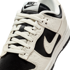 Nike Dunk Low Embossed Black Sail (Women's) | IF3944-001