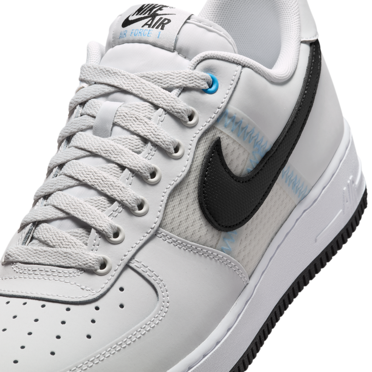 Nike Air Force 1 Low '07 LV8 SE Mesh Tape Photon Dust University Blue