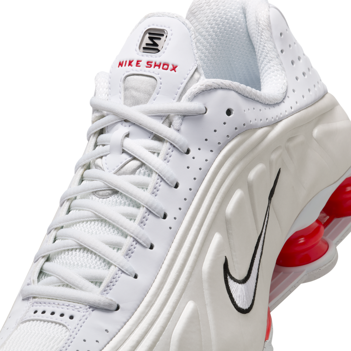 Nike Shox R4 White Phantom Picante Red (Women's)