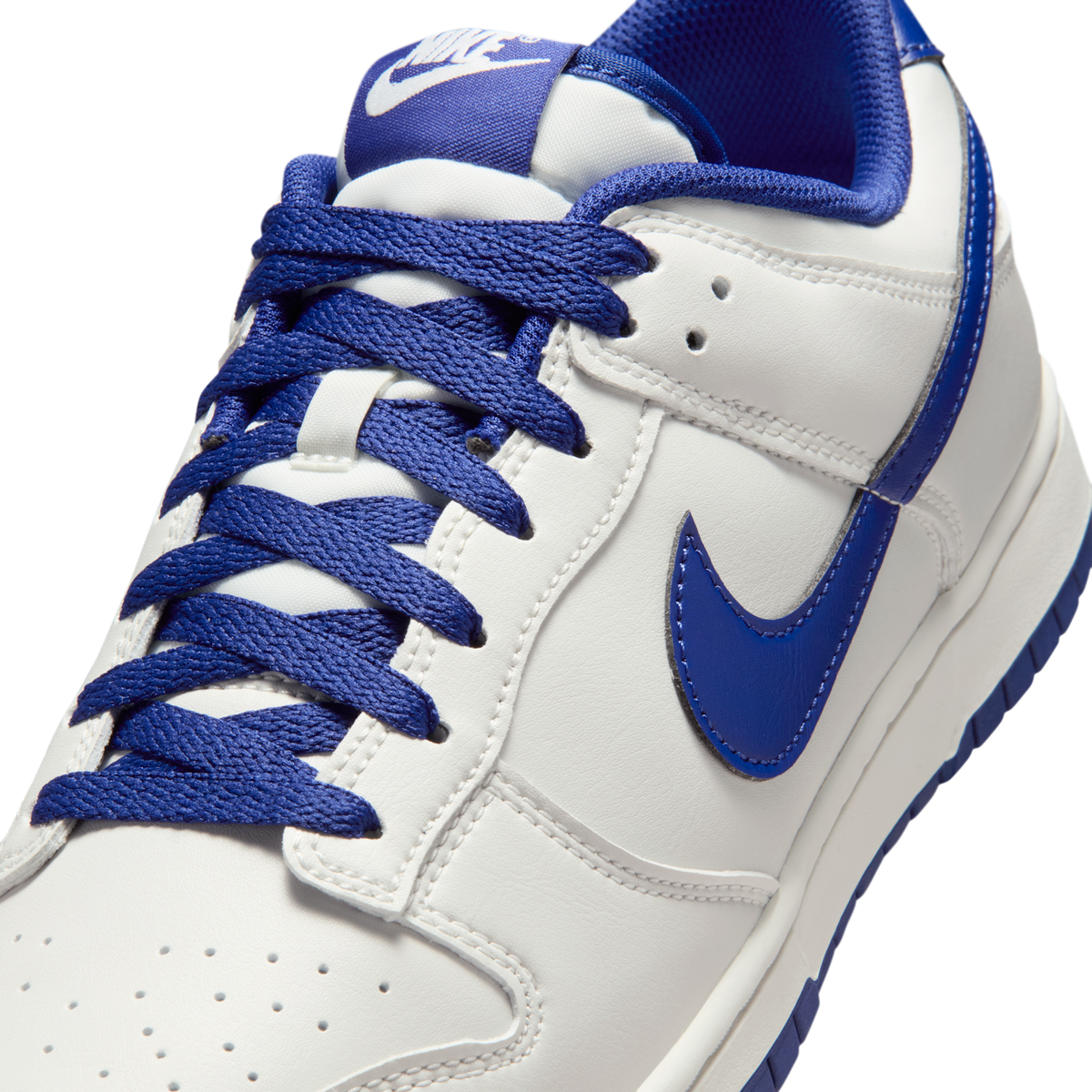 Nike Dunk Low Retro White Deep Royal Blue