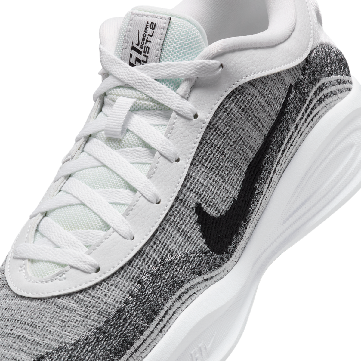 Nike GT Hustle Academy White Black | FJ7791-102