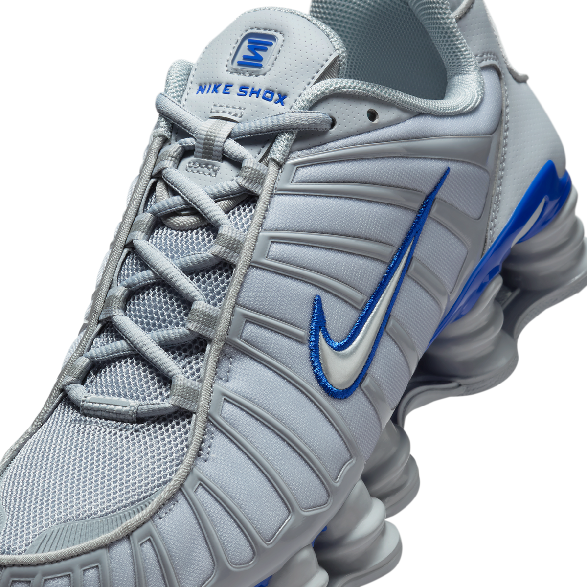 Nike Shox TL Wolf Grey Metallic Silver Blue | CN0151-001